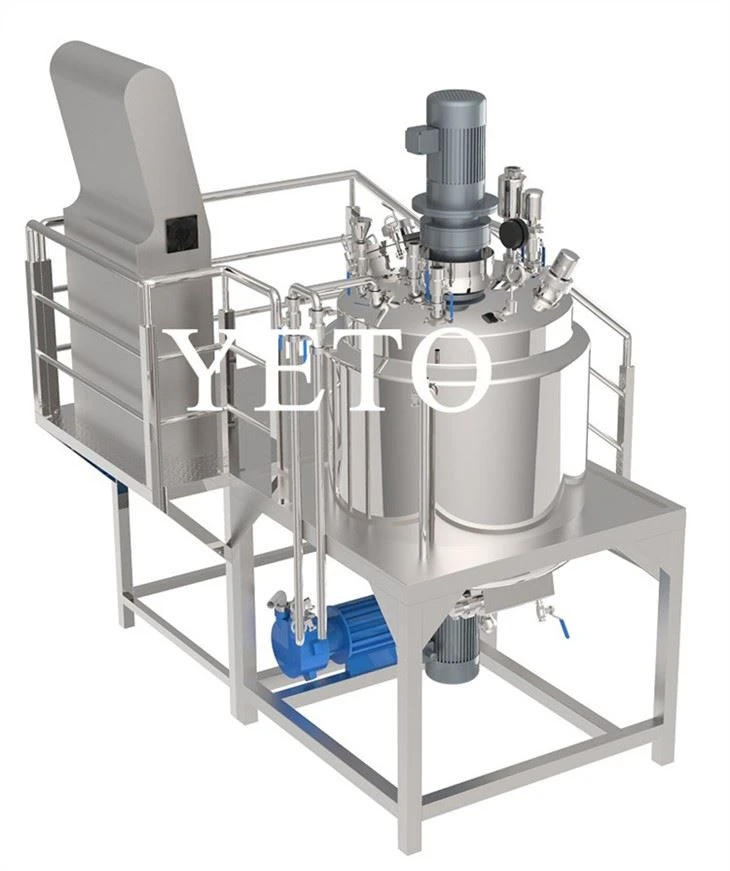 100L-5000L Vacuum Emulsifying Homogenizer Mixer Machine
